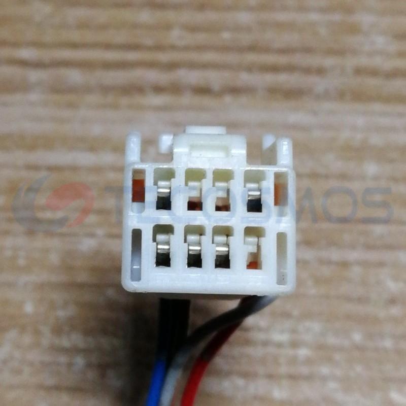 Car Connector For White plug 8pin CT8-0106M