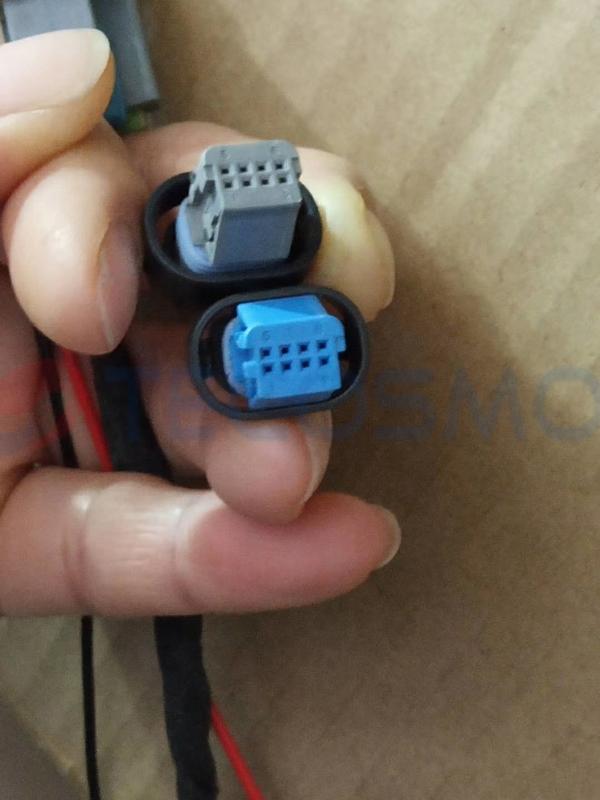 Car Connector For Mercedes Benz For bmw reversing camera plug gray 8pin CT8-0109M