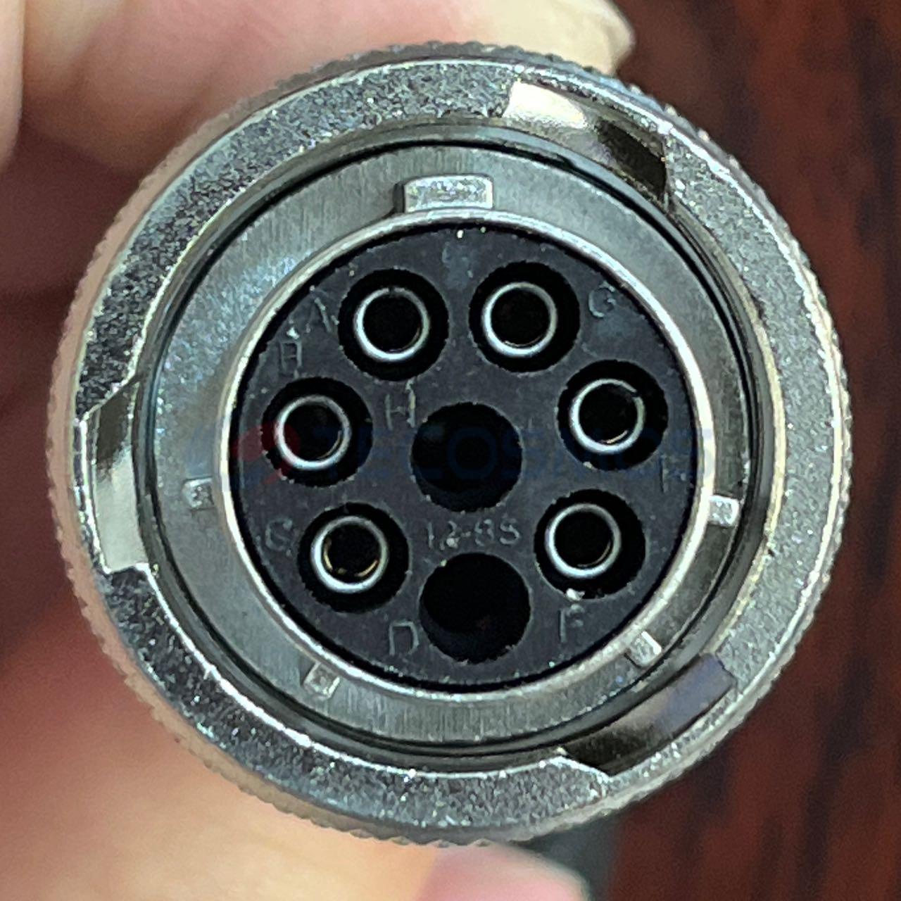 Car Connector For Round pin plug 8pin CT8-0201M