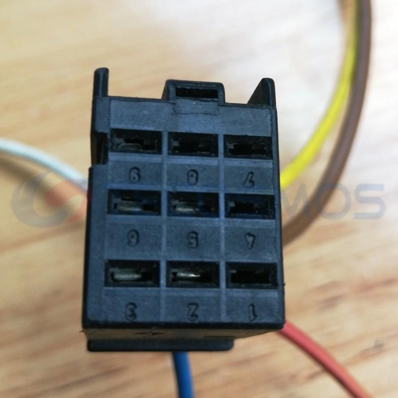 Car Connector For 9pin plug CT9-0009M-2